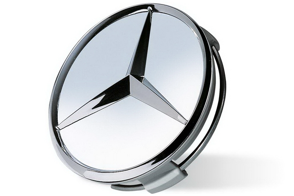 Capac Jantă Aliaj Cromat, Compatibil Mercedes-Benz