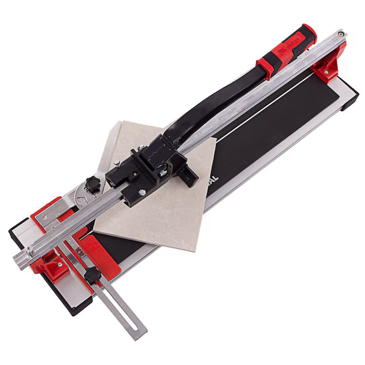 Aparat taiat placi ceramice MTX 600 mm, pe sina, manual, pentru gresie si portelan