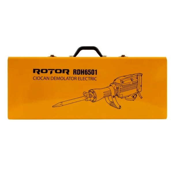 Ciocan demolator ROTOR RDH6501 maner antivibratii detaliu