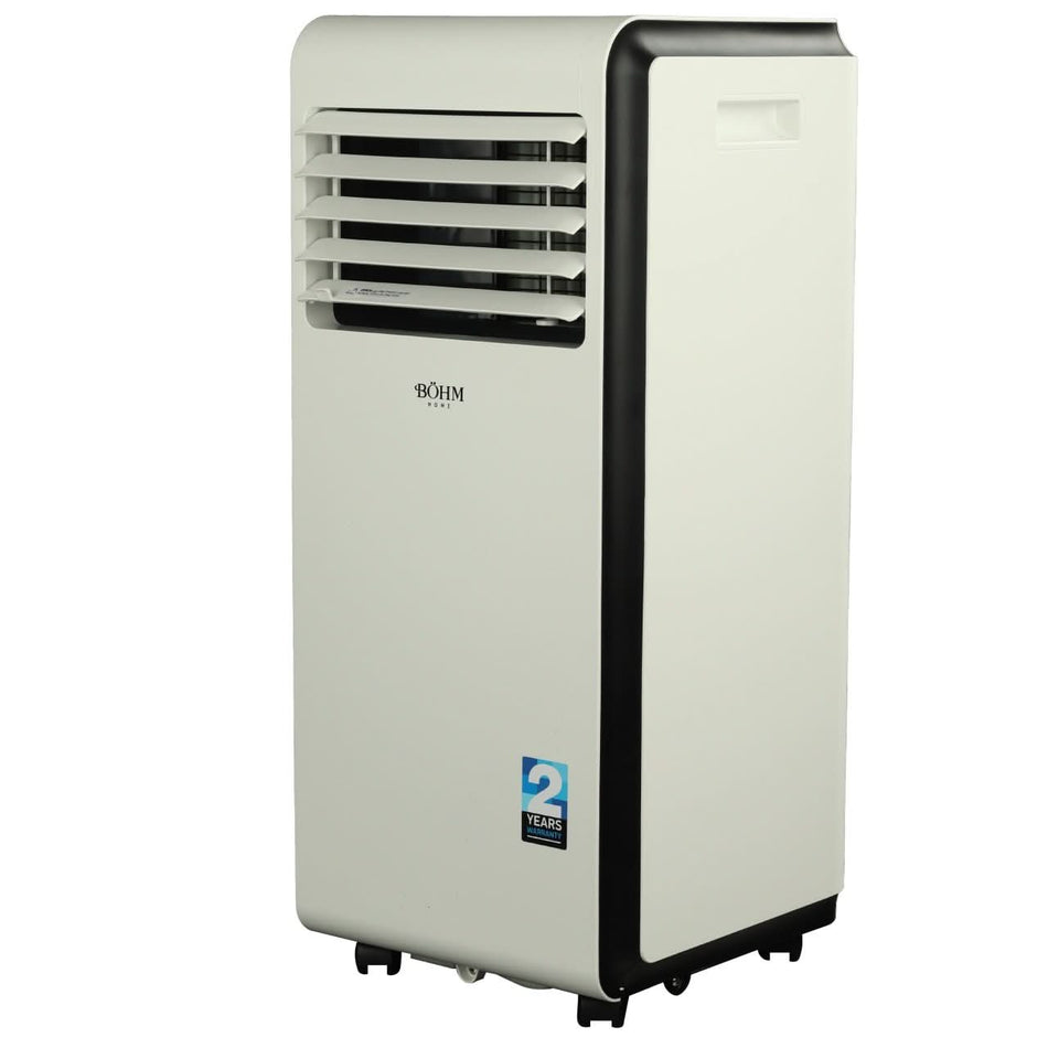 Aer conditionat mobil 4 in 1 BOHM, 9000 BTU, racire, incalzire, ventilatie, dezumidificare, R290