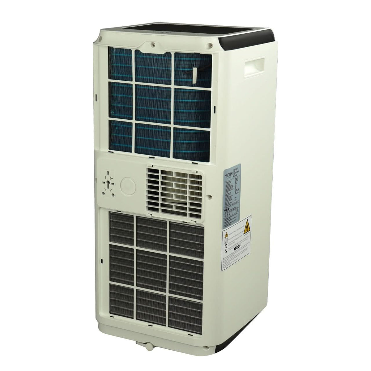 Aer conditionat mobil 4 in 1 BOHM, 9000 BTU, racire, incalzire, ventilatie, dezumidificare, R290