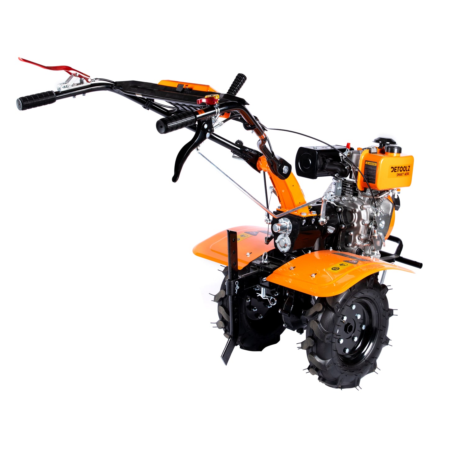 Motocultor Detoolz 7CP DZ-MT1001-S001-G01, 7CP, 280CC, Motorină