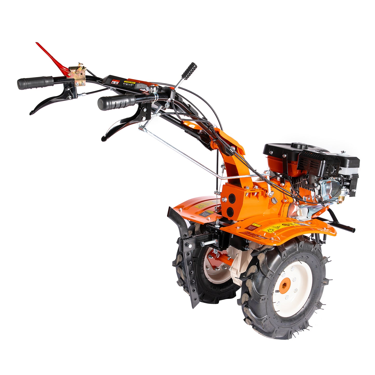 Motocultor Detoolz 8.5CP 212CC, Benzină, 4T, 4 Viteze, Pornire Manuală, cu Roți