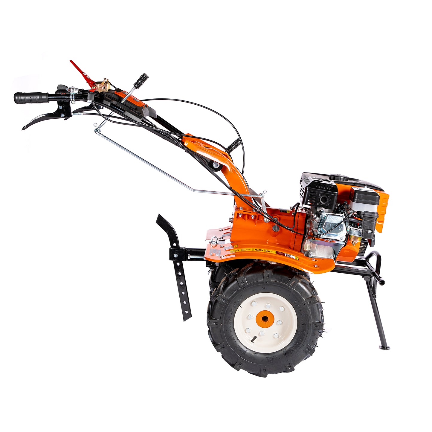 Motocultor Detoolz 8.5CP 212CC, Benzină, 4T, 4 Viteze, Pornire Manuală, cu Roți