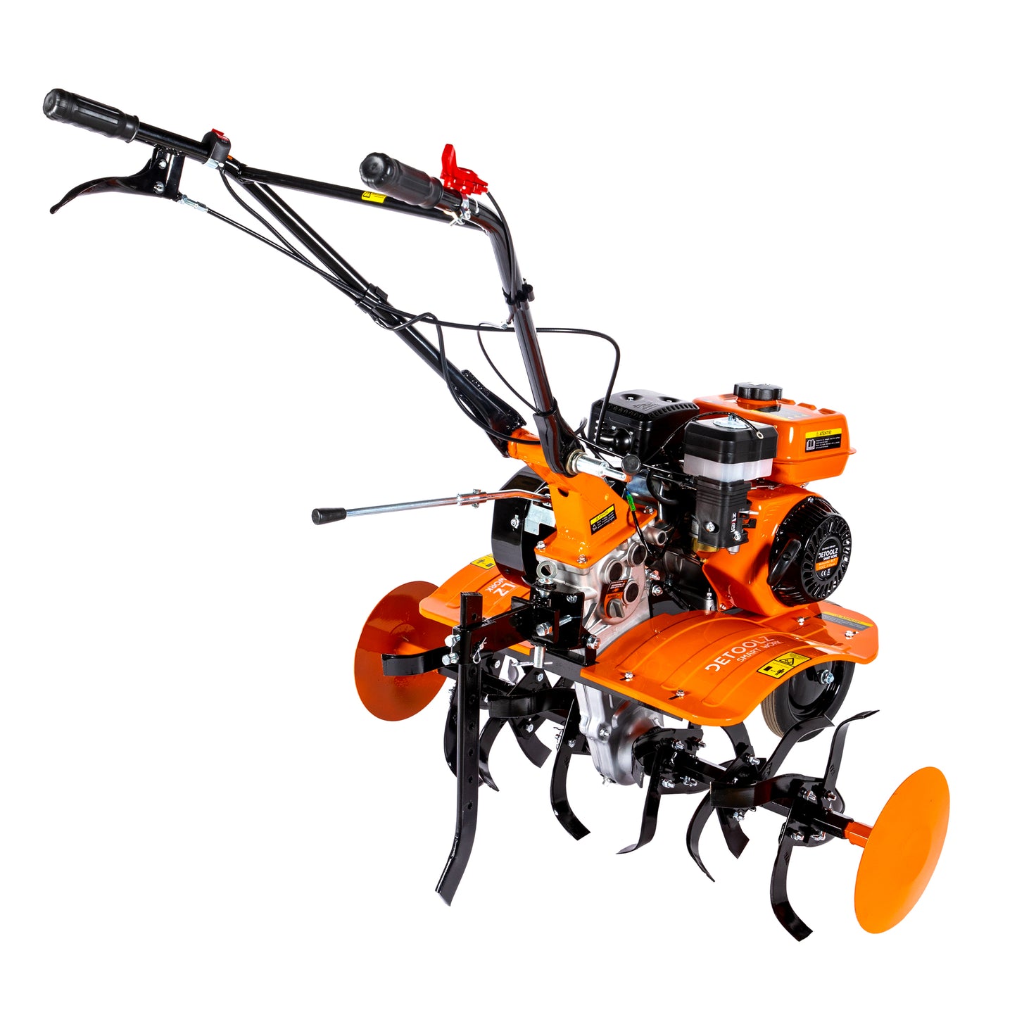 Motocultor Detoolz 8CP 212CC, Benzină, 4T, 3 Viteze, Pornire Manuală, Fără Roți