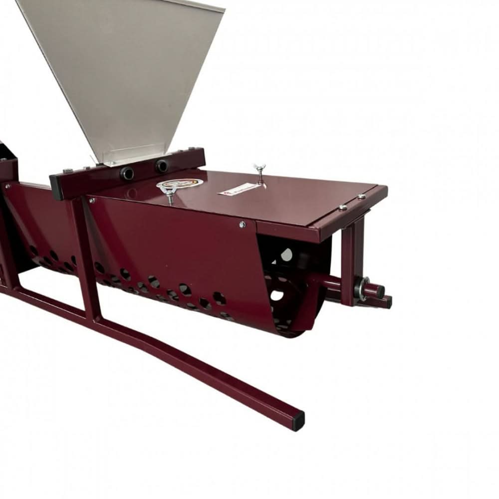 Zdrobitor desciorchinator struguri manual VivaTechnix VMD, cuva 25 L, 400-500 kg/h