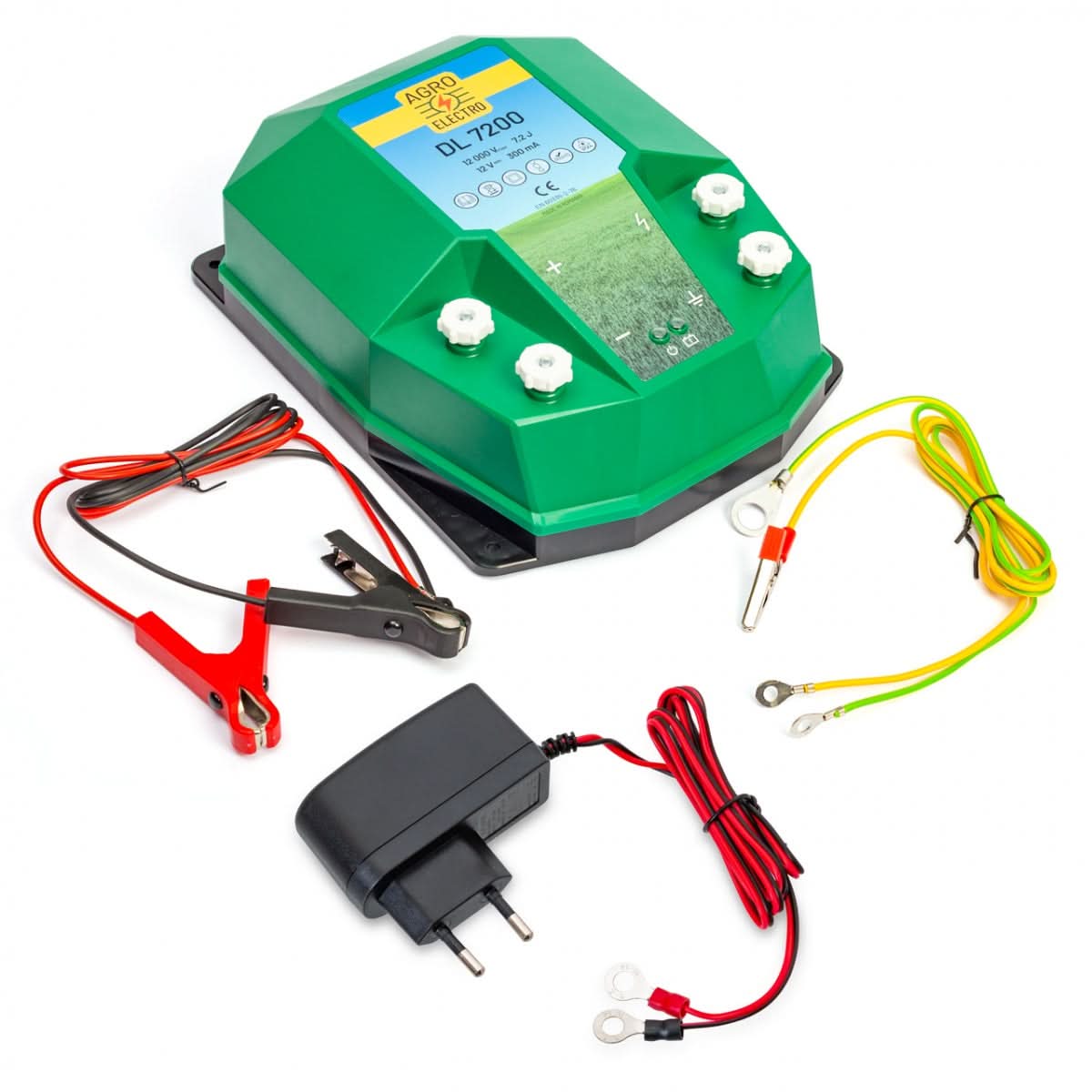 Aparat gard electric DL 7200, 7,2 Joule, cu adaptor de retea 230/12 V