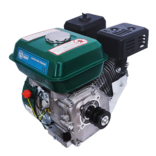 Motor benzina 7.5HP, 4 timpi, 200cc, ax 20mm cu pana, 3600rpm, pentru utilaje agricole DDT