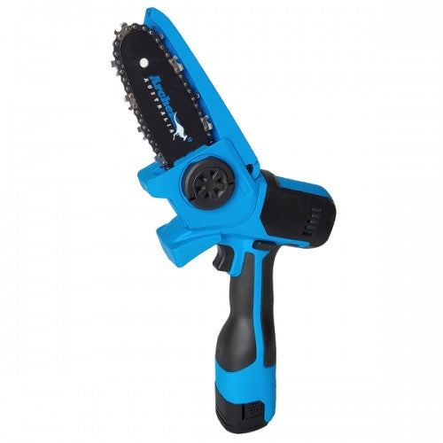 Minidrujba cu acumulator Archer A1758E, 14.4V, 4 inch, 2 baterii, valiza transport, lama 10 cm, greutate 2 kg