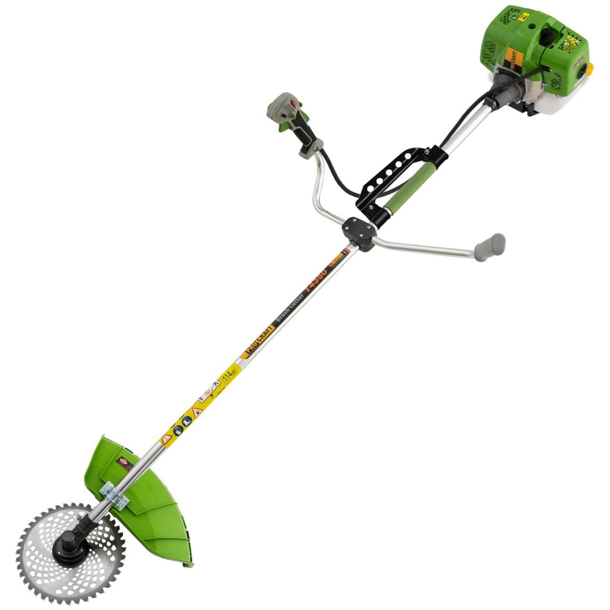 Motocoasa pe benzina ProCraft T4350, 4.8 CP, 4350W, 9000 rpm + 4 sisteme de taiere