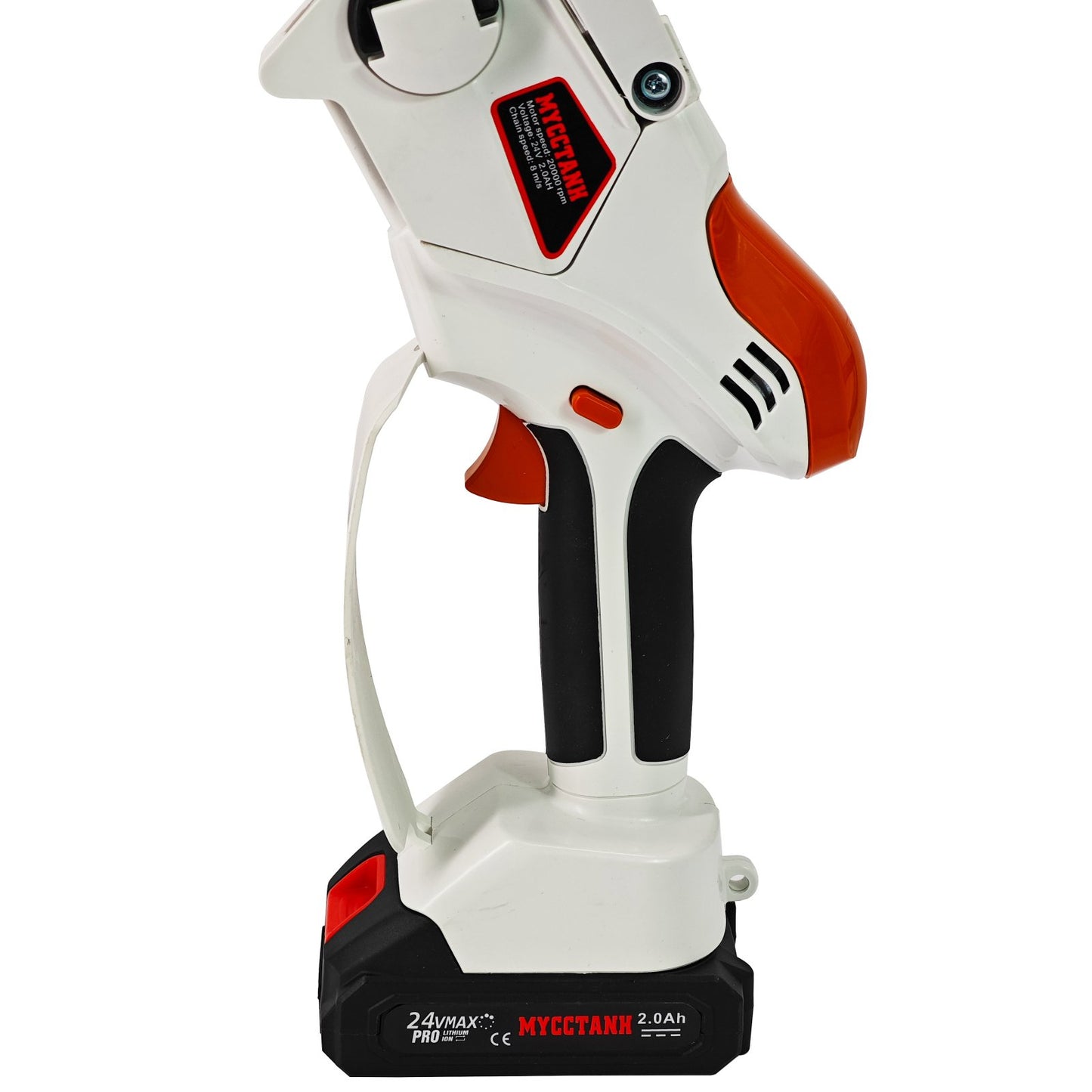 Mini drujba cu acumulatori DDT-MUSTANGG 21V 2Ah Lama 6 inch 2 baterii fierastrau electric portabil gradina