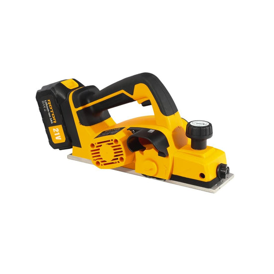 Rindea pe acumulator ROTOR REP21, 21V, motor brushless 500W, latime rindeluire 82 mm