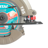 Fierastrau circular TOTAL 42V, 185 mm, 4800 rpm