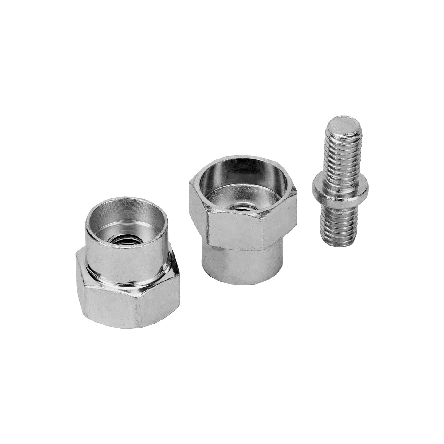 Bobină pentru motocoasă, piuliță M10 stângă, stângă  dreaptă, adaptor M8 stâng, pas 1.25 mm – KRONWERK