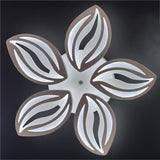 Lustra LED Dimabila 80W, 5 Brate, Telecomanda IR, 3 Culori, 48 cm