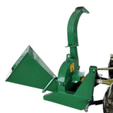 Tocator crengi ZEP BX-42S PTO pentru tractor, diametru max 120 mm, 4 cutite pe rotor, productivitate 6–9 mc/ora
