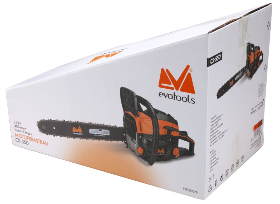 Motoferastrau EvoTools CS550, 3 CP, sina 400 mm