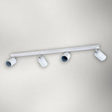 Spot liniar reglabil 4xGU10, 800 mm, alb