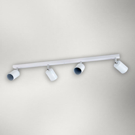 Spot liniar reglabil 4xGU10, 800 mm, alb