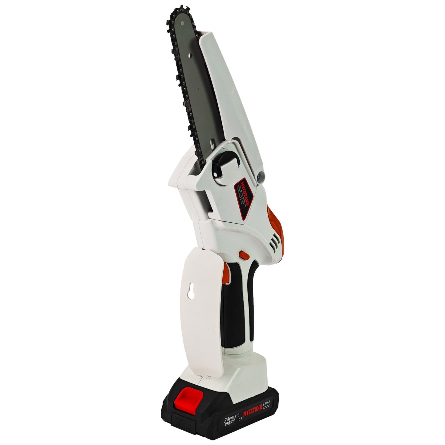 Mini drujba cu acumulatori DDT-MUSTANGG 21V 2Ah Lama 6 inch 2 baterii fierastrau electric portabil gradina