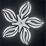 Lustra LED Dimabila 80W, 5 Brate, Telecomanda IR, 3 Culori, 48 cm