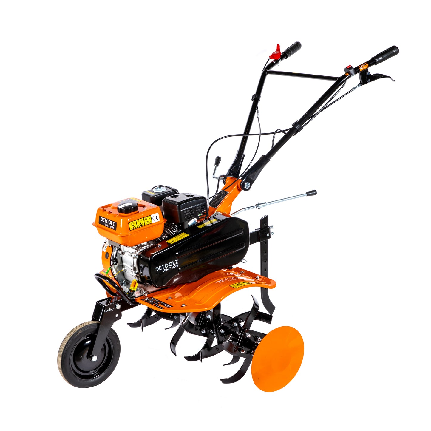 Motocultor Detoolz 8CP 212CC, Benzină, 4T, 3 Viteze, Pornire Manuală, Fără Roți