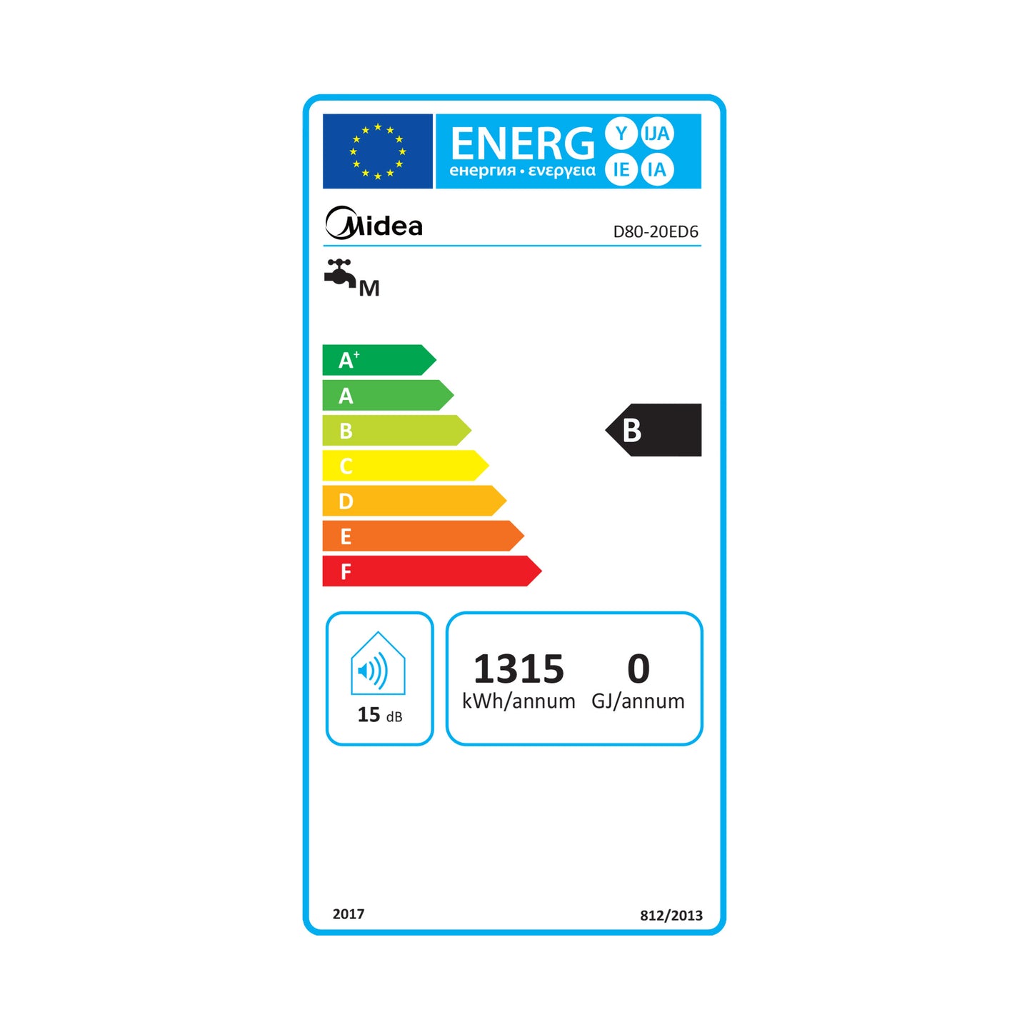 Boiler electric MIDEA