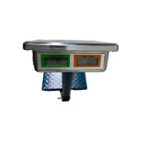 Cantar electronic BRILLO cu brat rabatabil, afisaj LED dublu, 350 kg, platforma 40x50 cm