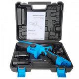 Minidrujba cu acumulator Archer A1758E, 14.4V, 4 inch, 2 baterii, valiza transport, lama 10 cm, greutate 2 kg