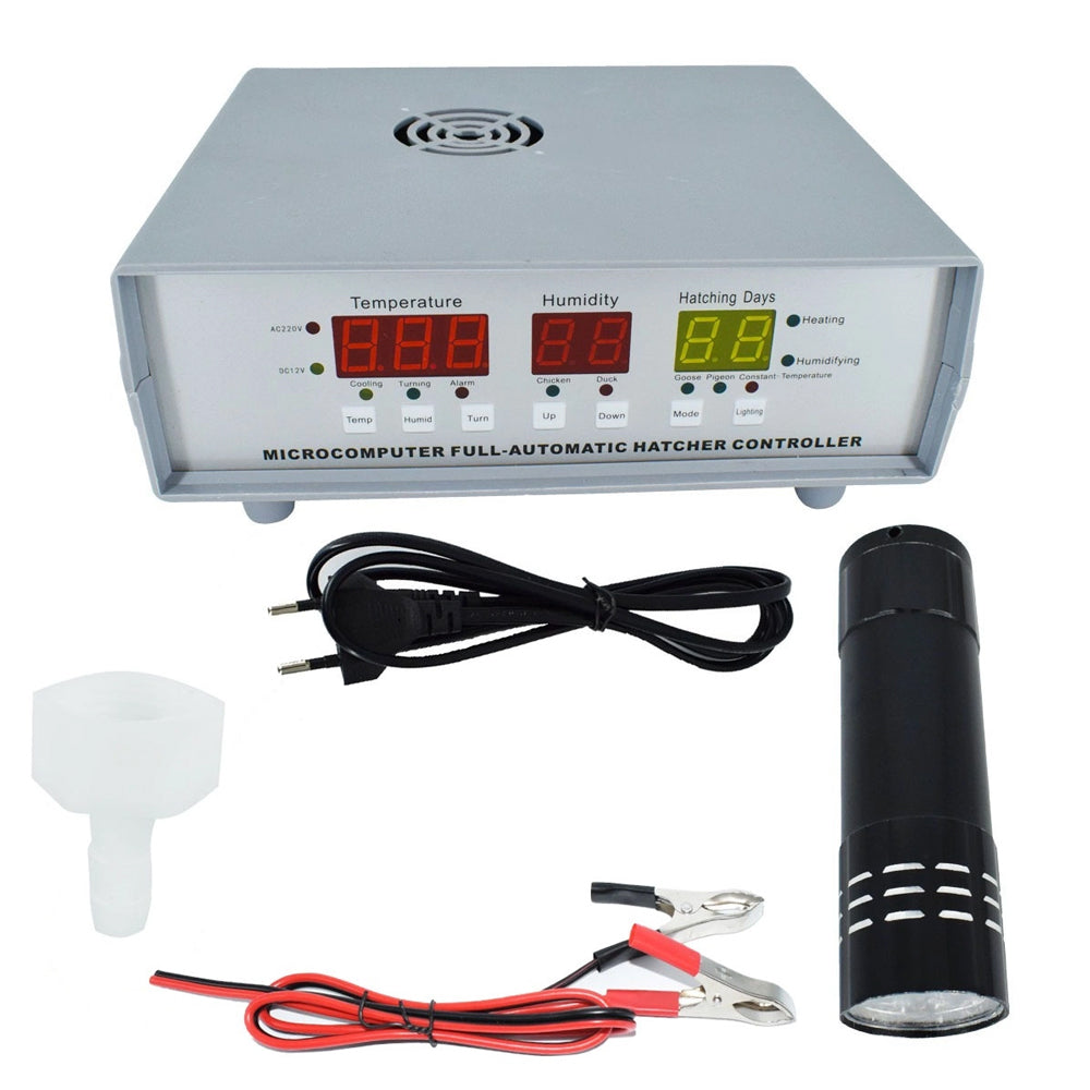 Incubator profesional ZEP UNITEH 120 pentru oua, capacitate mare, control digital, intoarcere automata, ovoscop integrat