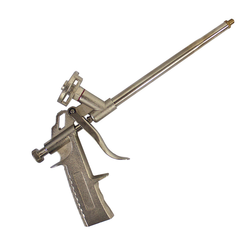 Pistol aplicare spuma poliuretanica, reglaj debit, adaptor inclus, compatibil tub 750 ml