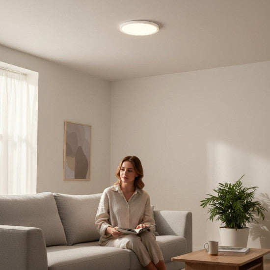 Plafoniera LED Versa, 40W, Ø500x27mm, 3000K/4000K/6500K
