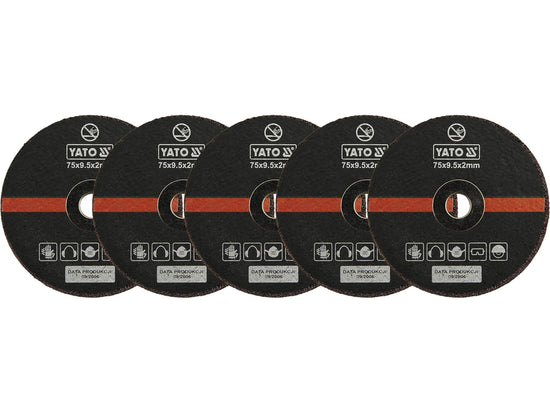 Set 5 discuri taiere metal Yato YT-0994 - imagine produs 1