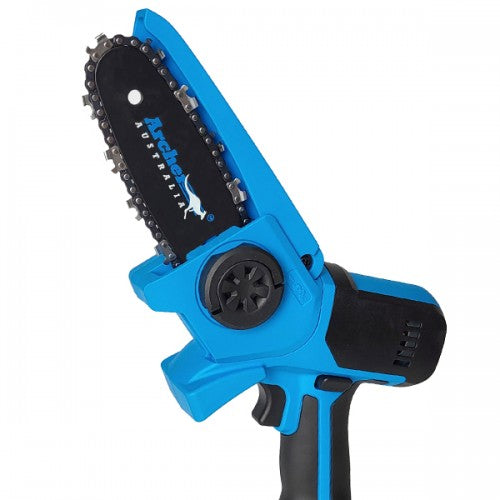 Minidrujba cu acumulator Archer A1758E, 14.4V, 4 inch, 2 baterii, valiza transport, lama 10 cm, greutate 2 kg