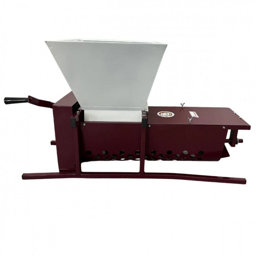 Zdrobitor desciorchinator struguri manual VivaTechnix VMD, cuva 25 L, 400-500 kg/h