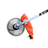Motocoasa ZEP Power 5, 5 CP, 52CC, 8000 RPM, Easy Start, 15 Accesorii, Cultivator, Prasitoare, Tambur Fir, Disc Metal 3 Lame