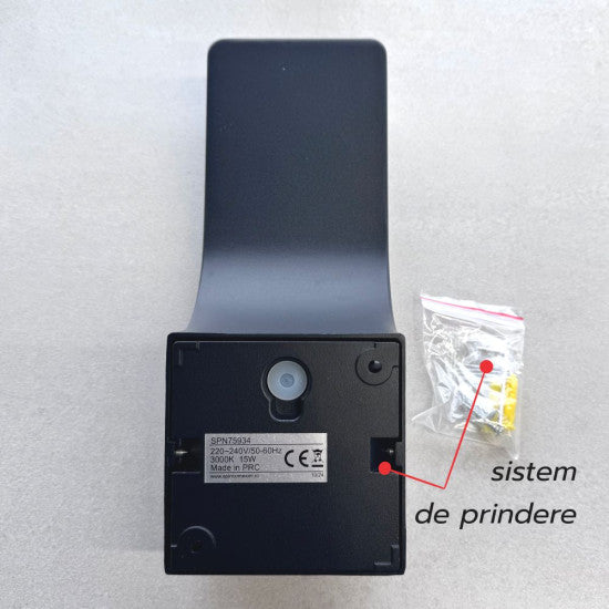Aplica perete Some 15W, IP65, 1350 lm, 3000K