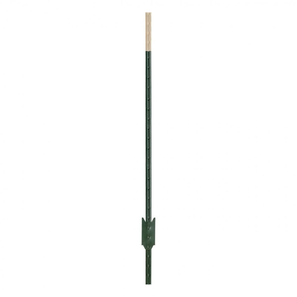 Stalp metalic T-post gard electric 182cm, durabil si usor de montat