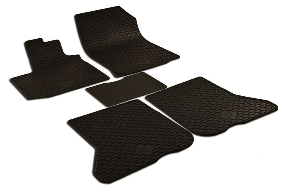 Covorașe Auto Cauciuc Umbrella Gri Carbon pentru Dacia Dokker (2013-) - 5 Piese