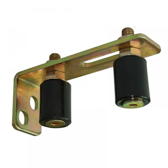 Ghidaj superior poarta culisanta reglabil, suport L, 2 role 30mm