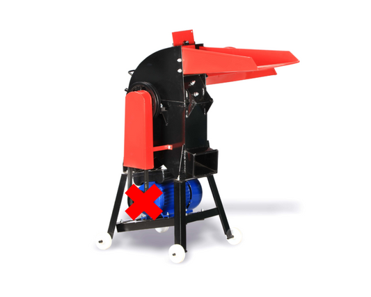 Tocator furaje 350 fara motor, 3 kW, capacitate mare, multifunctional