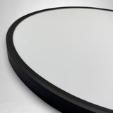 Plafoniera LED Versa, Rama Neagra, 24W, Ø300x25mm, 3000K/4000K/6500K