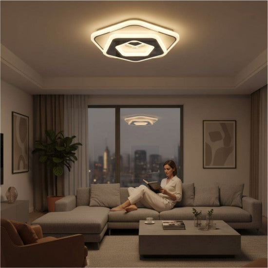 Plafoniera LED Euporie 45W, 2900lm, 240x55mm