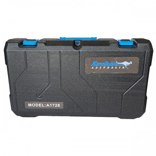 Minidrujba cu acumulator Archer A1728, 20V, lama 20 cm (8”), 2 baterii, 350W, valiza transport, greutate 2 kg