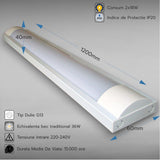 Corp Neon Fida, 2x18W, G13, 1200 mm