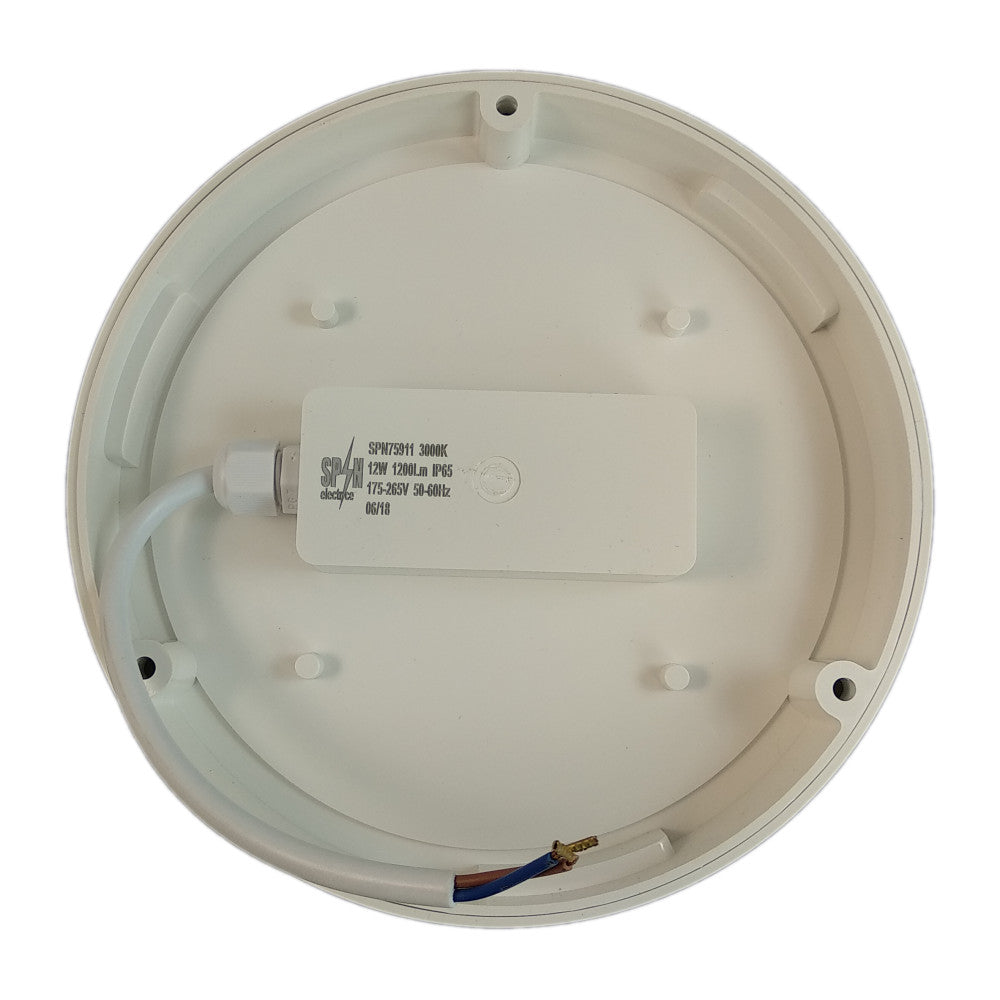 Aplica LED Rotunda Fi180, 12W, 940 lm, Ø180x75 mm