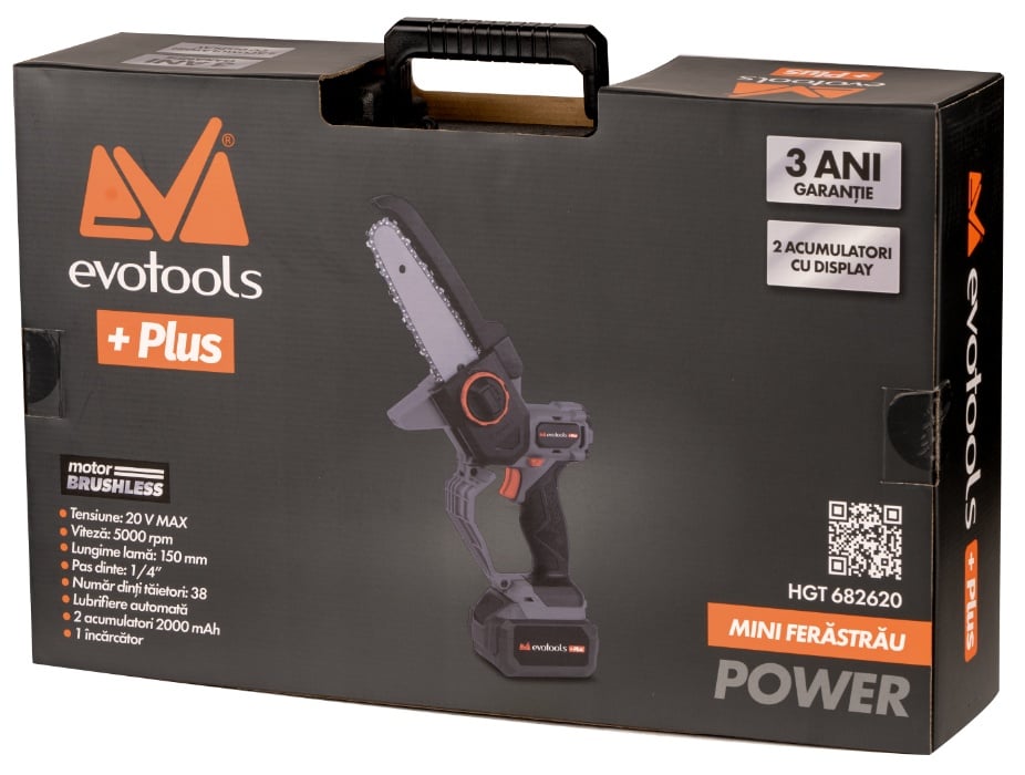 Mini Ferastrau EvoTools Plus, 20V, sina 150 mm