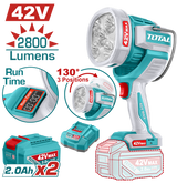 Lampa de lucru TOTAL 42V, 2800 lm, LED 50W