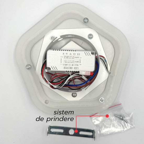 Plafoniera LED Euporie 45W, 2900lm, 240x55mm