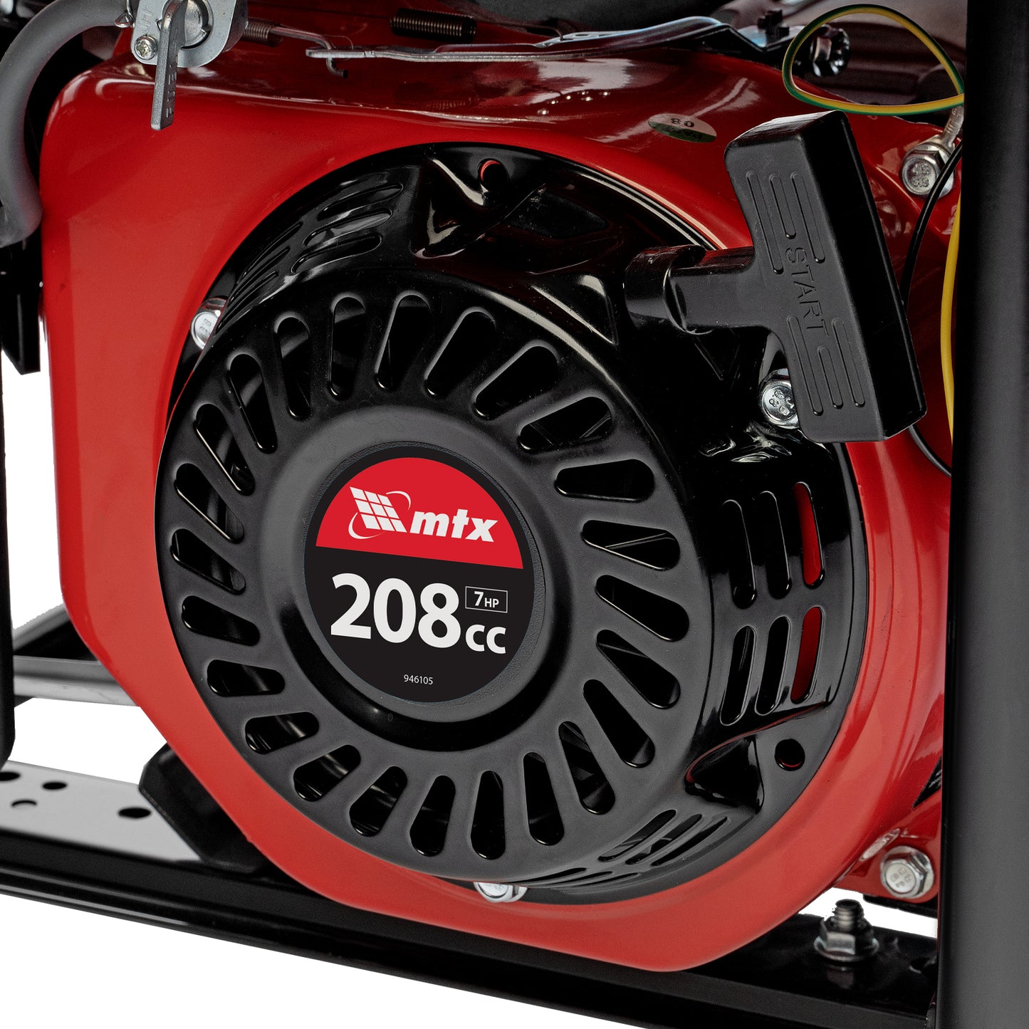 Generator pe benzina MTX RS-3000, 2.2 kW, 230V, pornire manuala, motor 208 cm³, rezervor 15 L